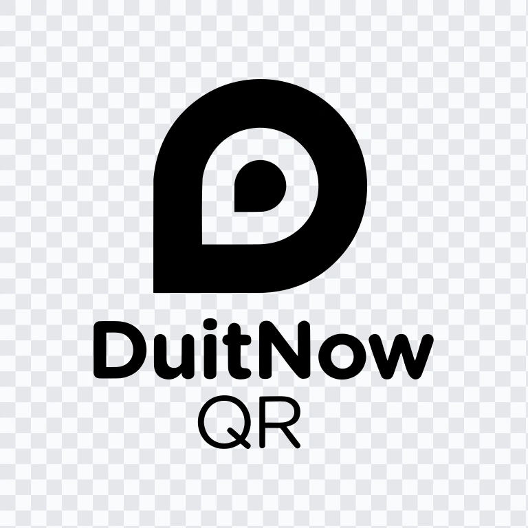 DuitNow QR black logo SVG