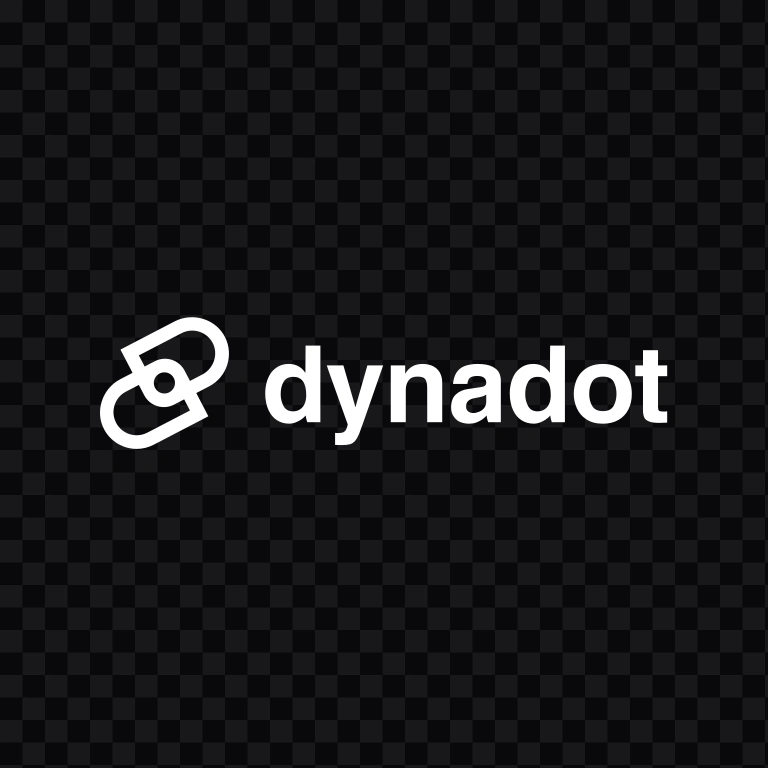Dynadot white logo SVG