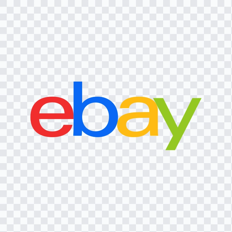 logo eBay berwarna SVG