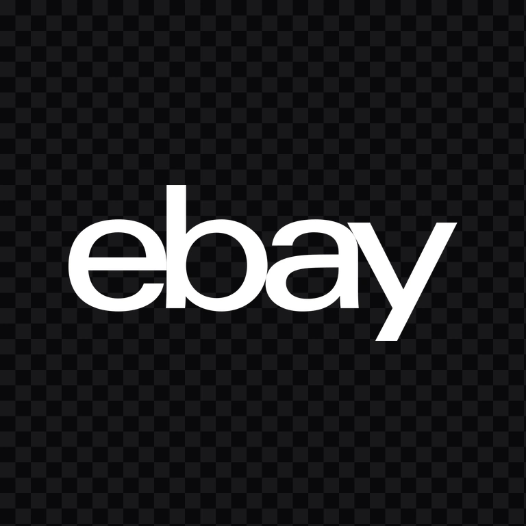 logo eBay putih PNG