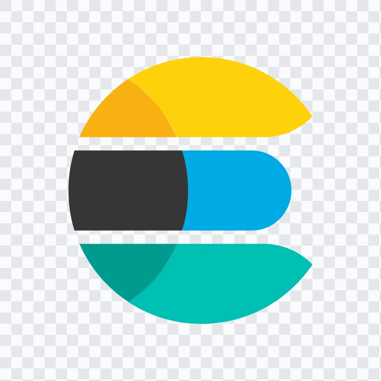 ikon Elasticsearch berwarna SVG