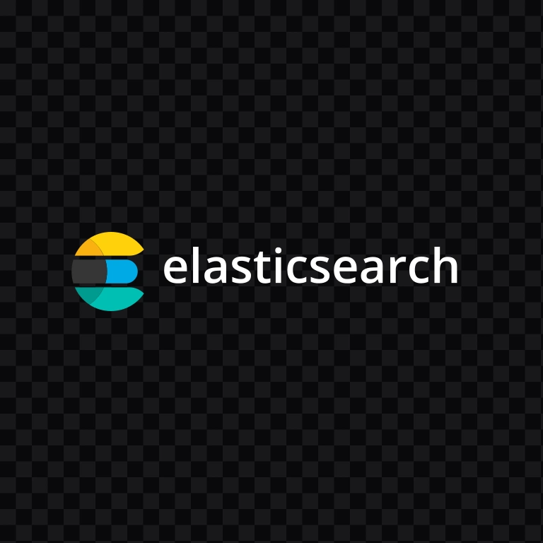 logo Elasticsearch terang SVG