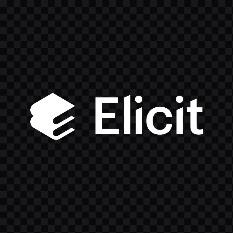 logo Elicit putih SVG