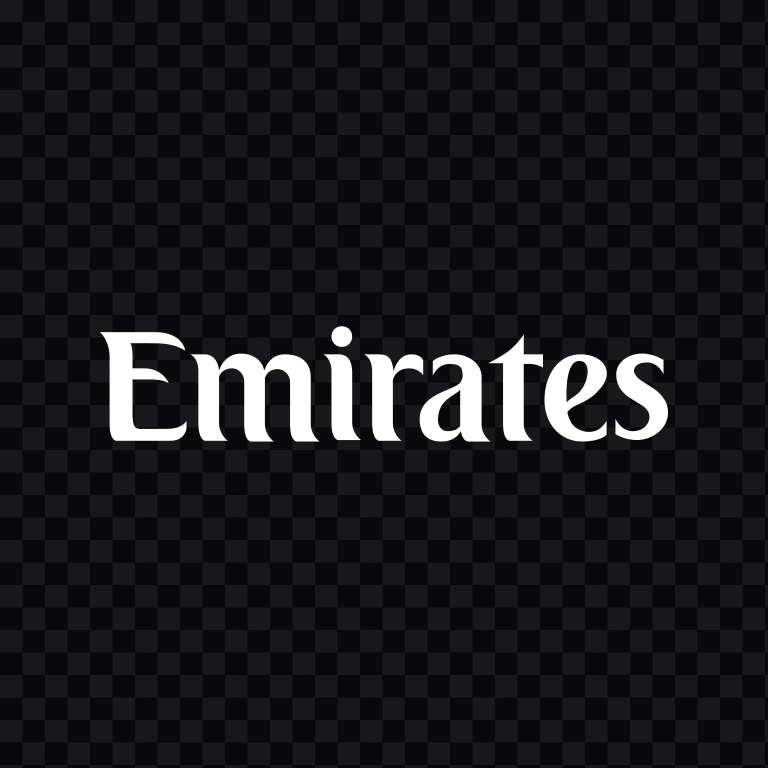 logo mark Emirates putih SVG