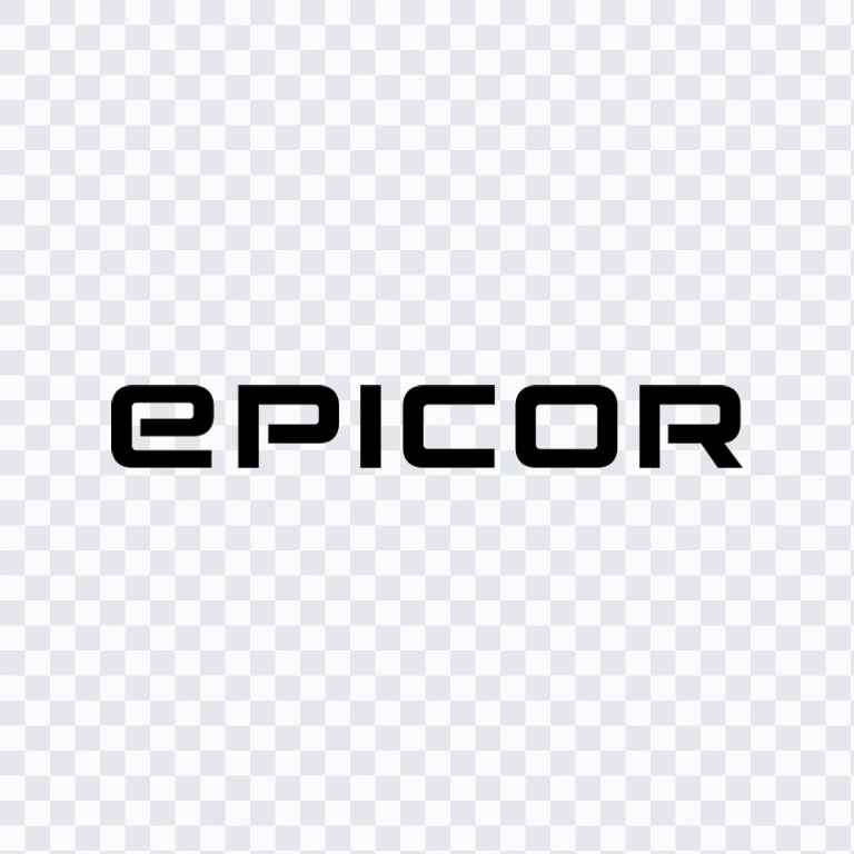 Epicor black logo SVG