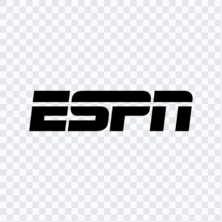 ESPN black logo SVG