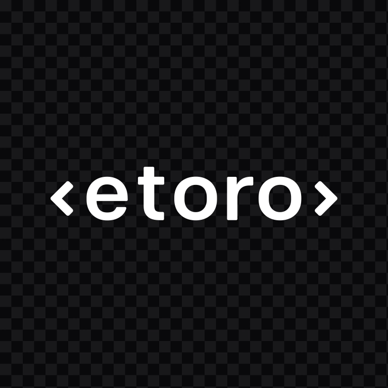 eToro white logo SVG