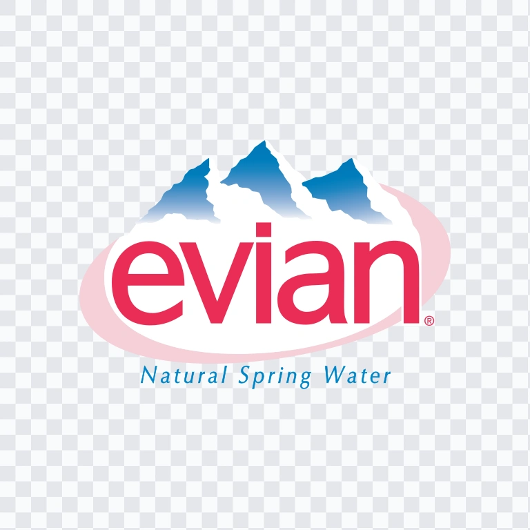 evian logo