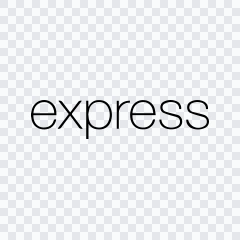 ExpressJS black logo SVG
