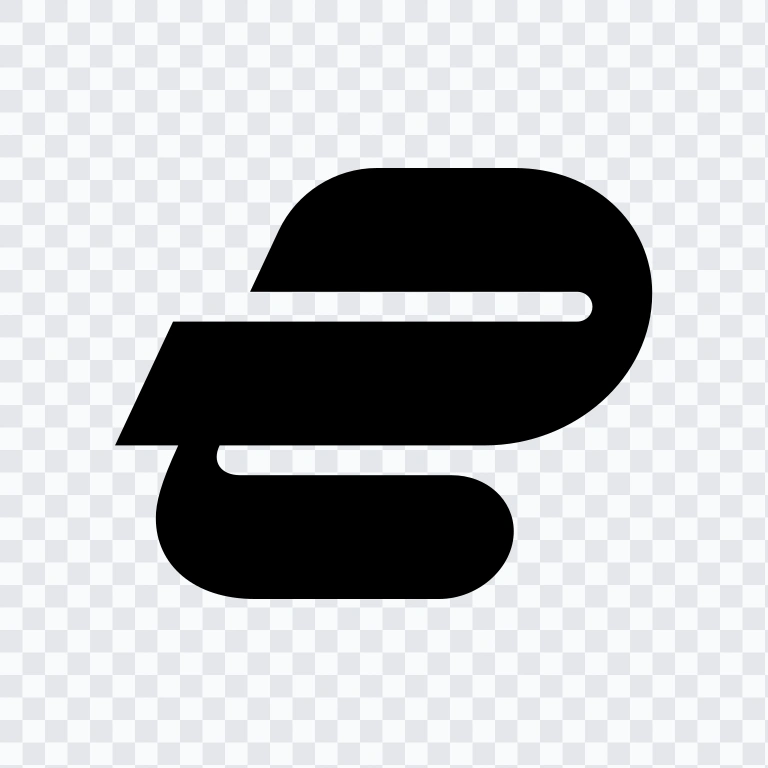 ExpressVPN Square black icon SVG