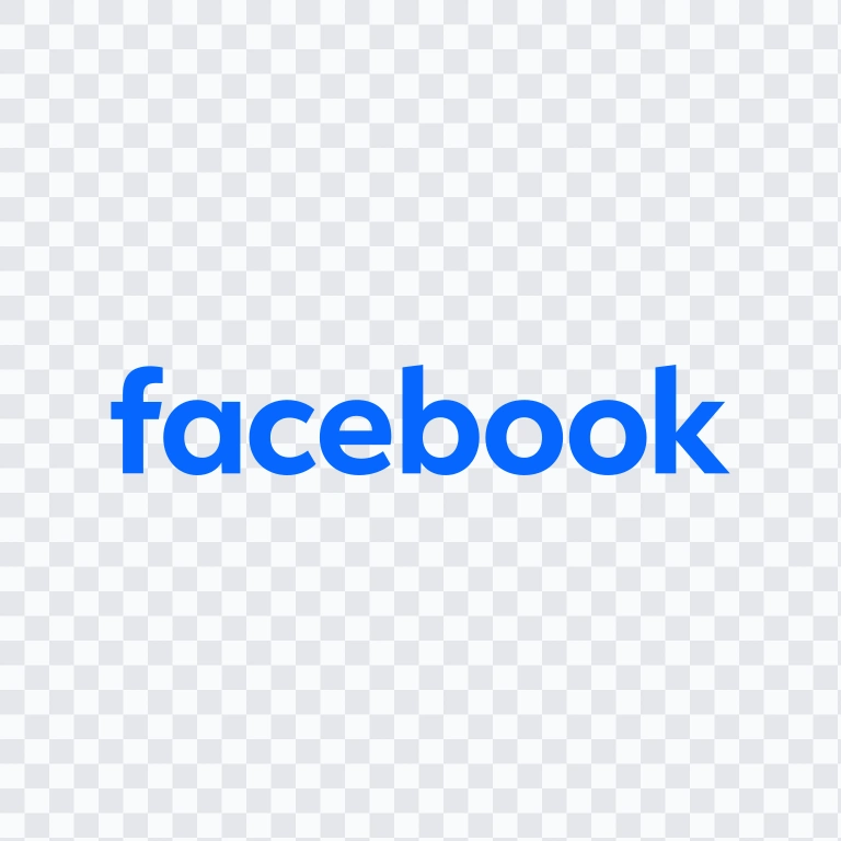Facebook colored wordmark SVG