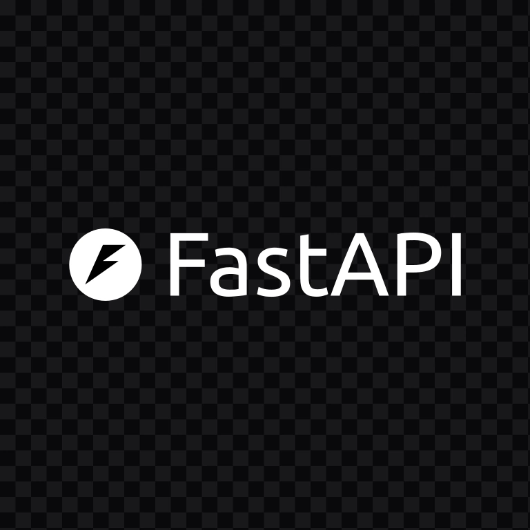 logo FastAPI putih SVG