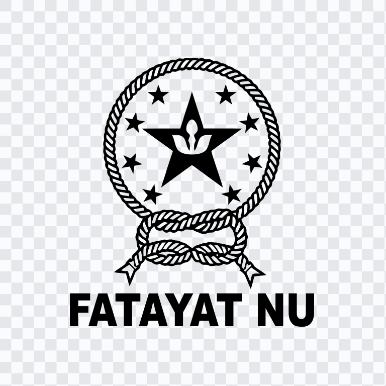 Fatayat NU Black logo