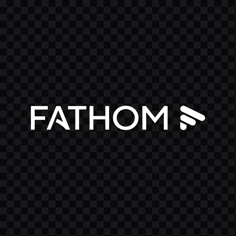 Fathom white logo SVG