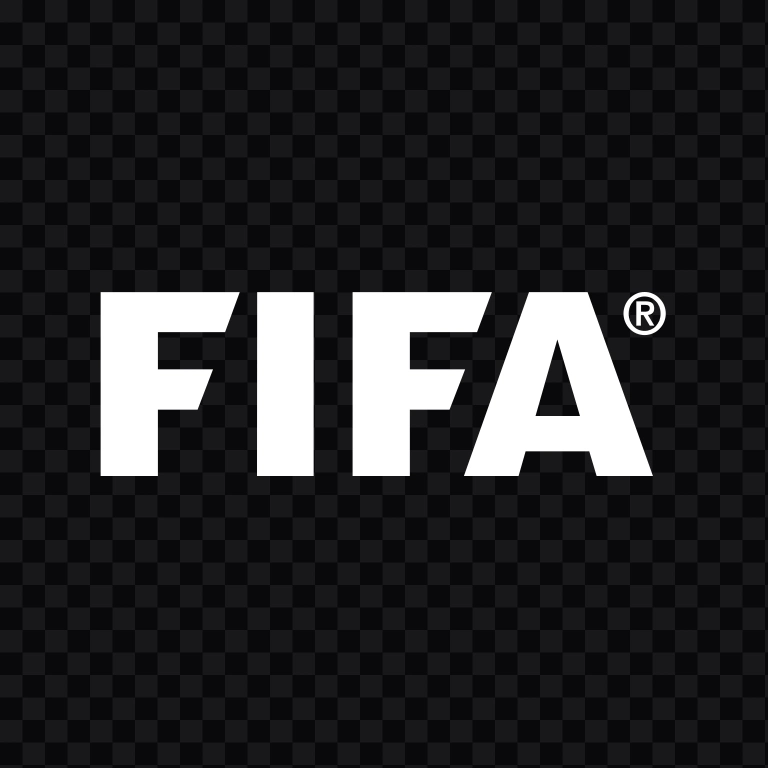 FIFA white logo SVG