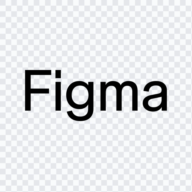 wordmark Figma hitam SVG