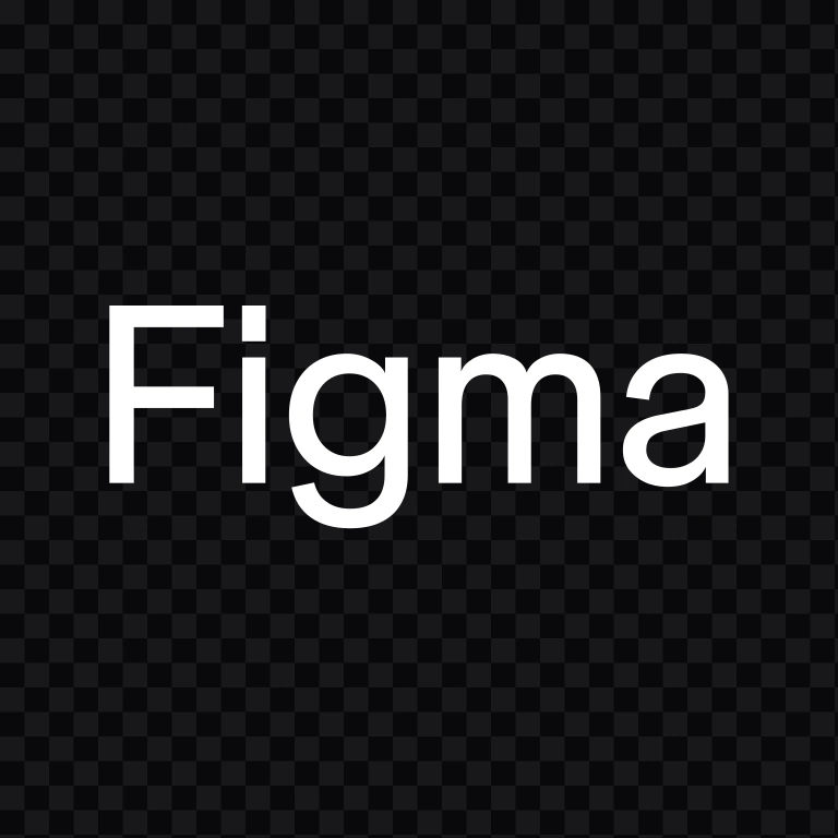 wordmark Figma putih SVG