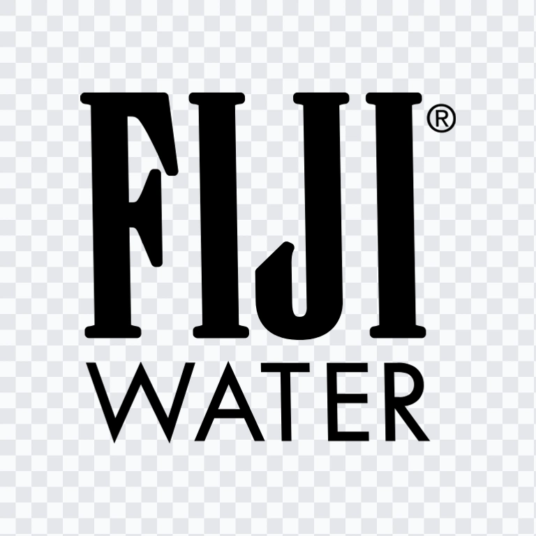 FIJI Water black logo SVG