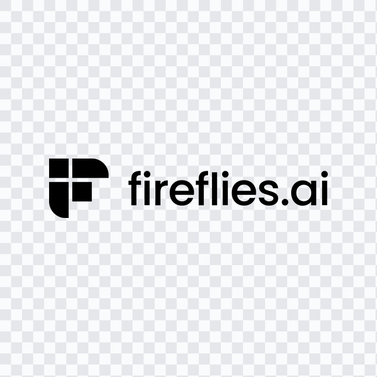 logo Fireflies.ai hitam PNG