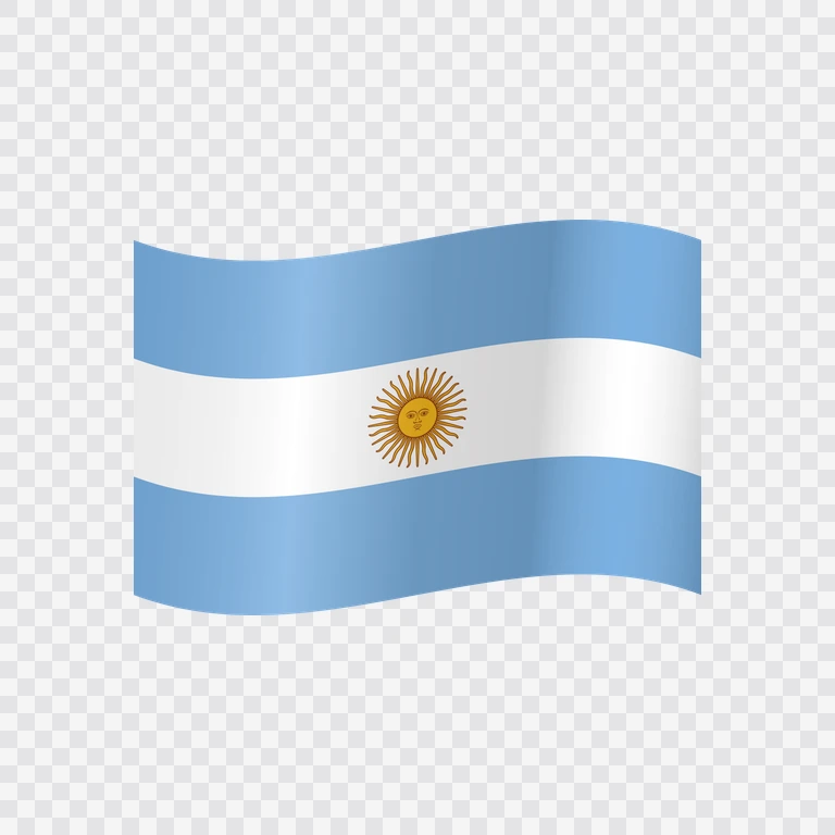Argentina waving flag