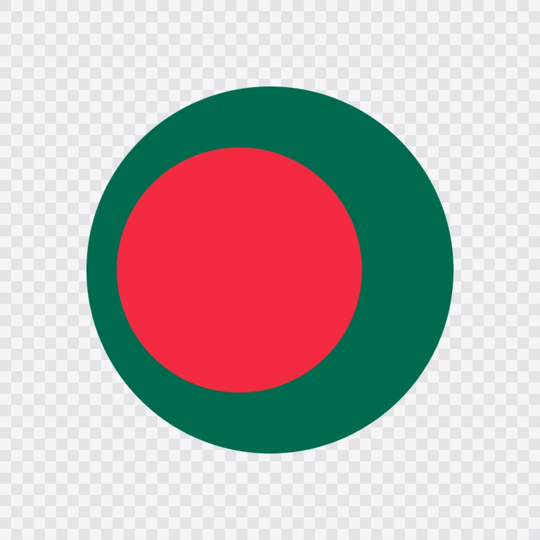 Bangladesh circle flag icon