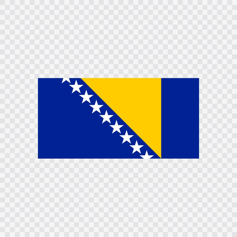 Bendera Bosnia dan Herzegovina original