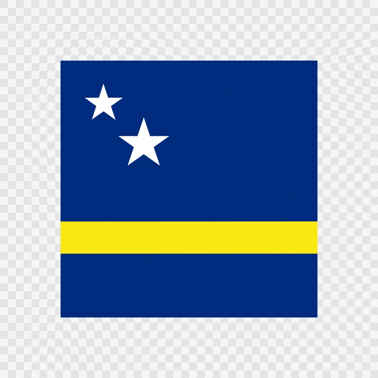 Curaçao square flag icon