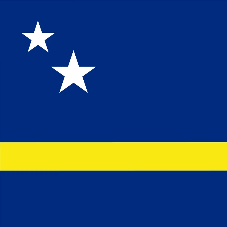 Curaçao square flag icon