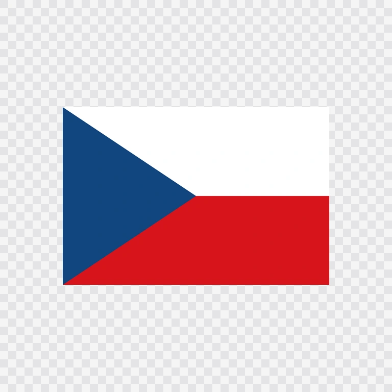 Bendera Republik Ceko original