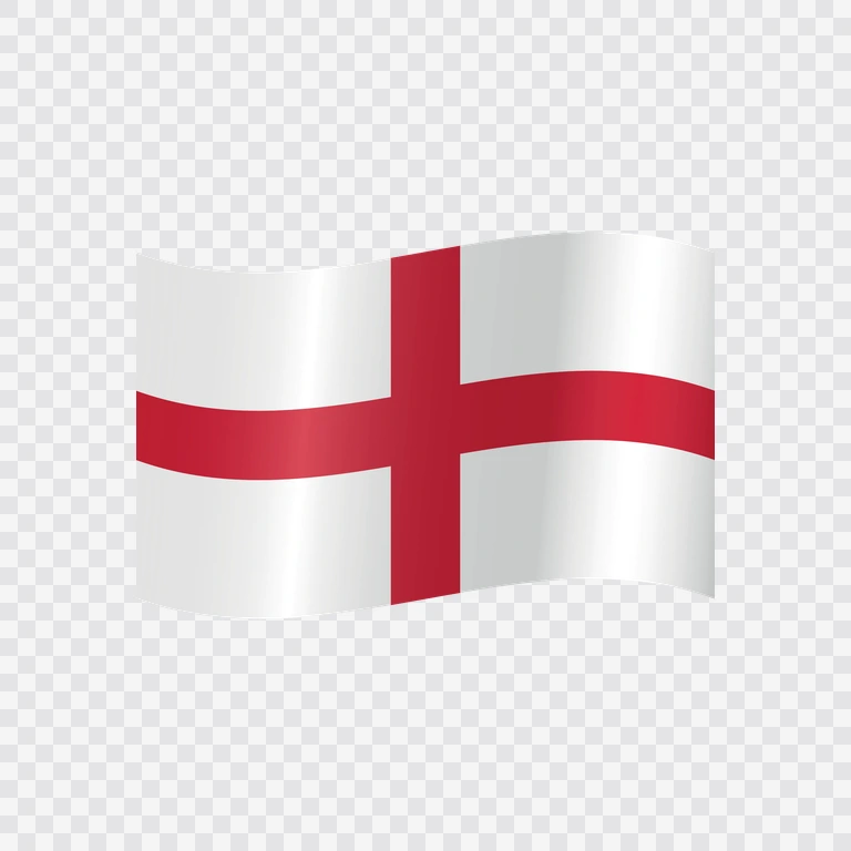 England waving flag