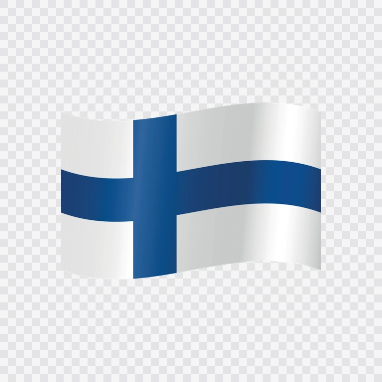 Finland waving flag