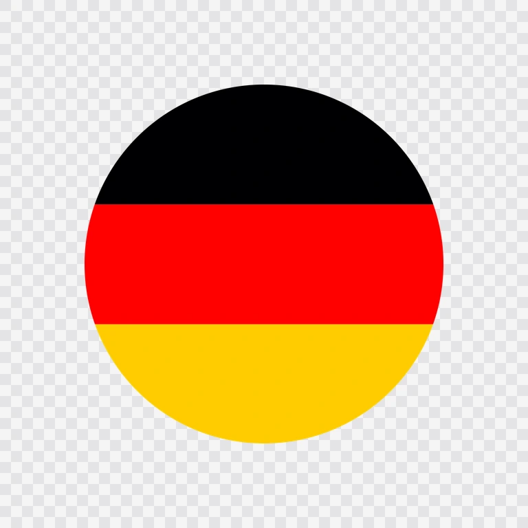 Germany circle flag icon