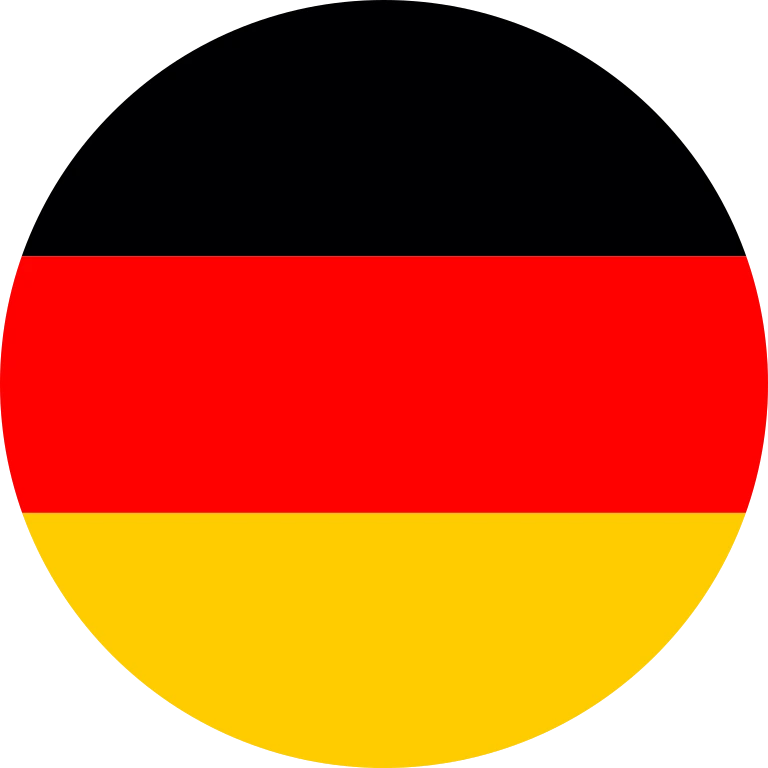 Germany circle flag icon
