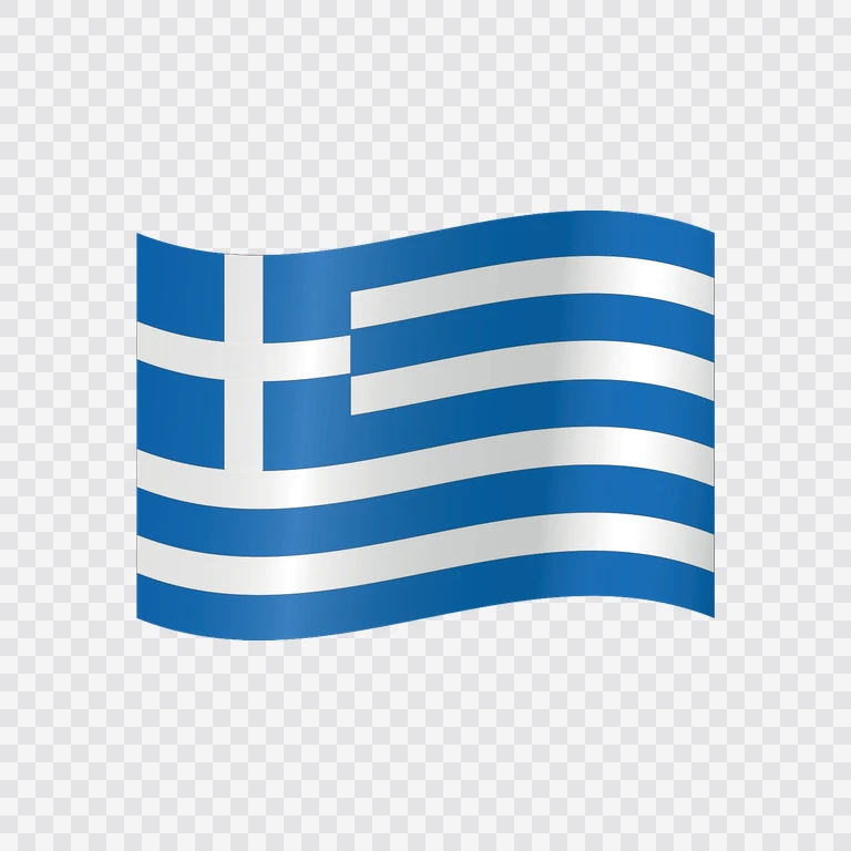 Greece waving flag
