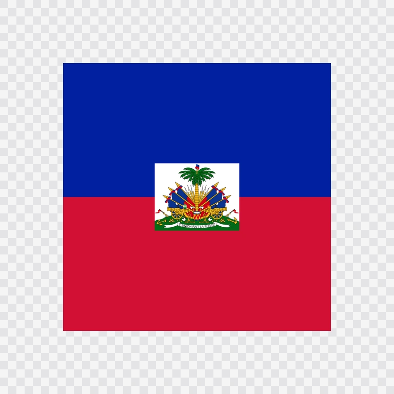 Ikon bendera Haiti kotak
