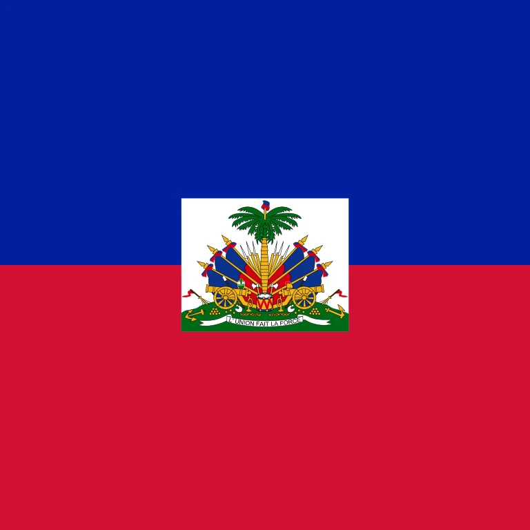 Haiti square flag icon
