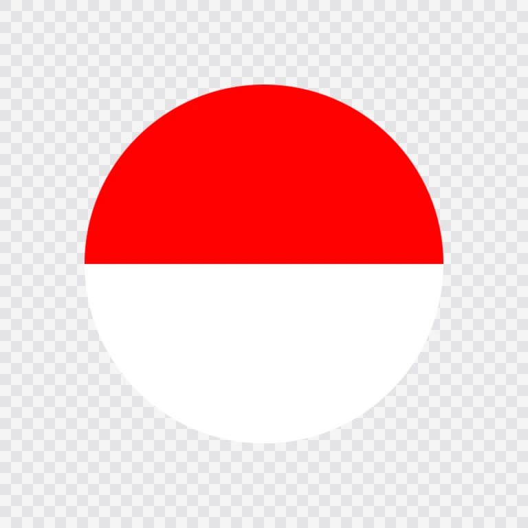 Indonesia circle flag icon