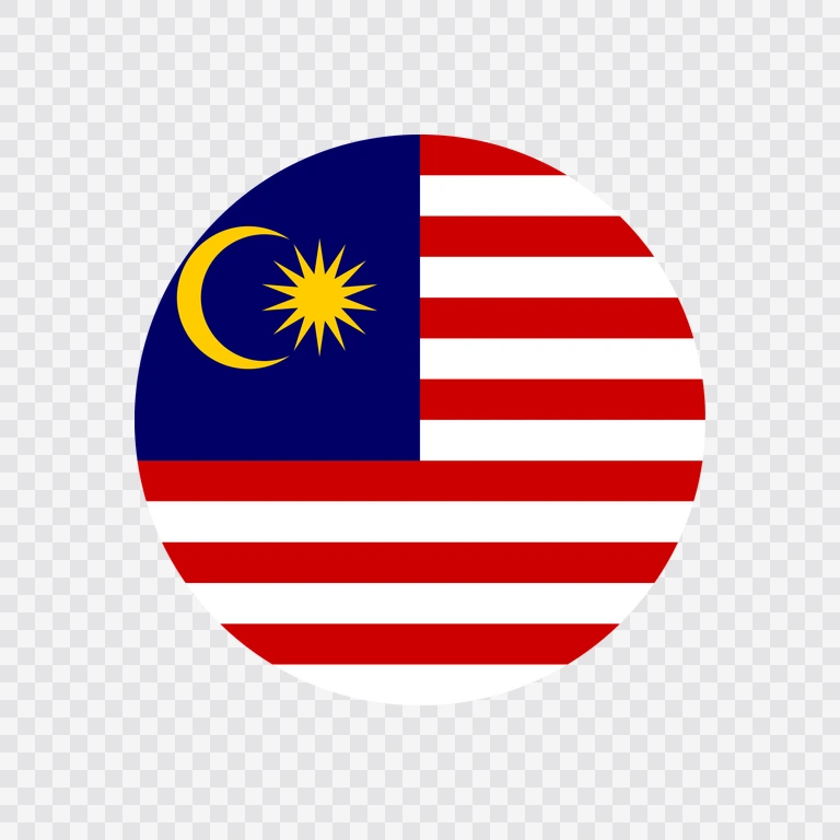 Malaysia circle flag icon