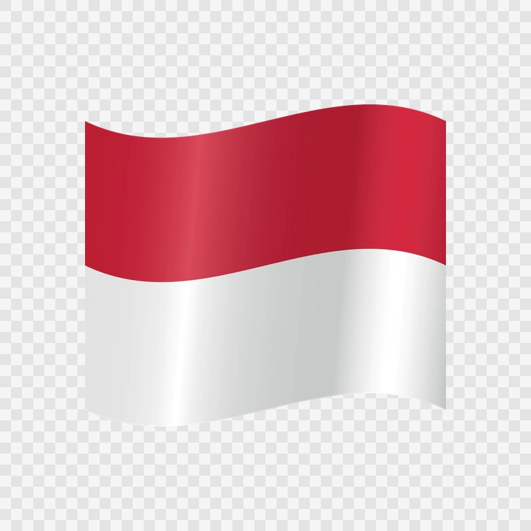 Monaco waving flag