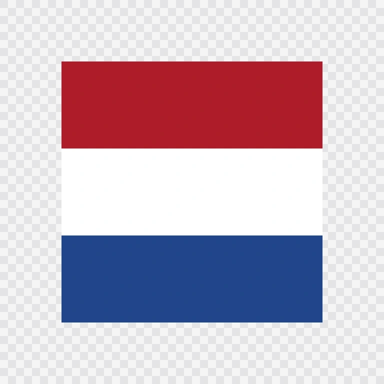 Netherlands square flag icon
