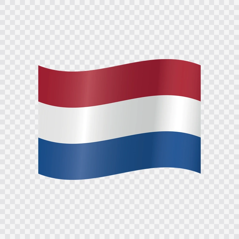 Netherlands waving flag