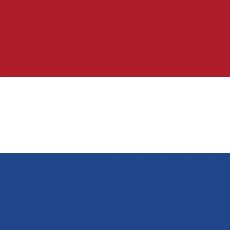 Netherlands square flag icon