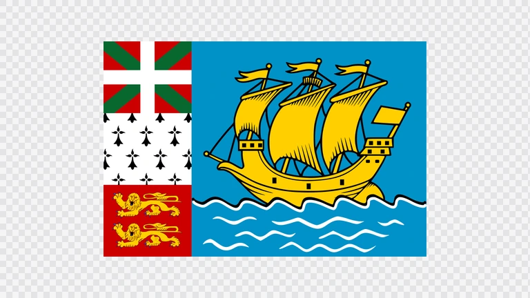 Saint Pierre and Miquelon flag