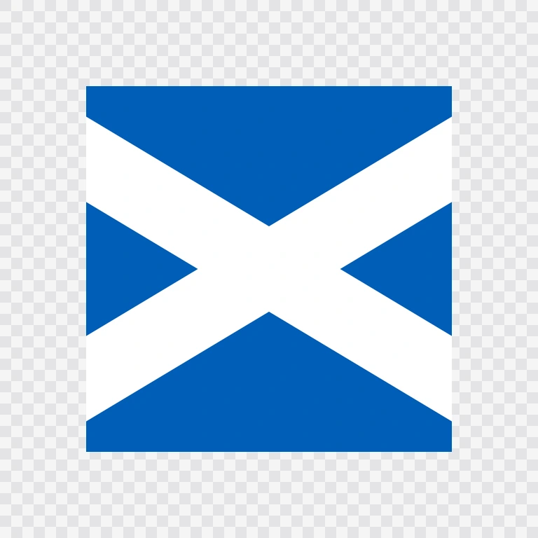 Scotland square flag icon