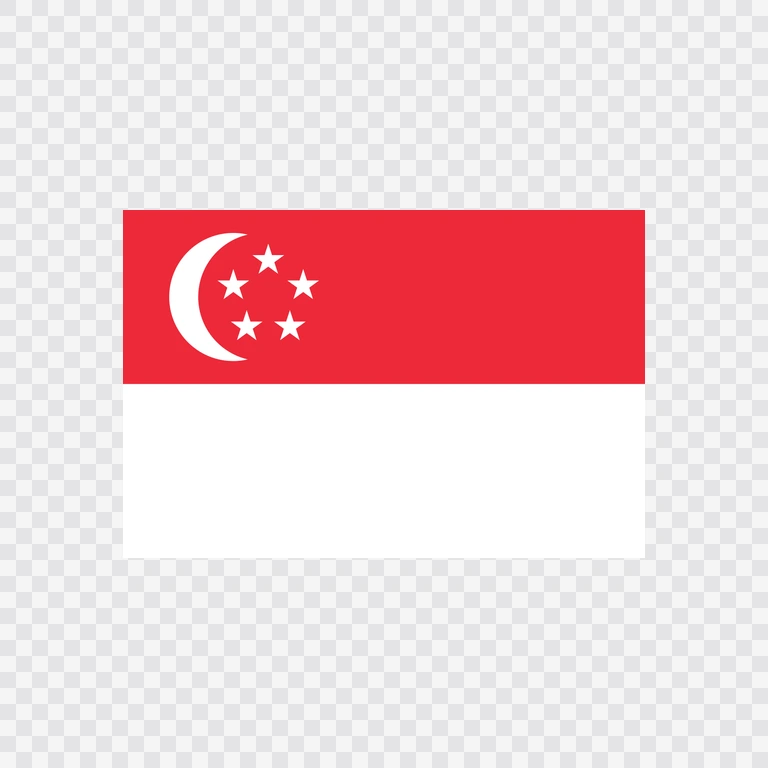 Singapore original flag