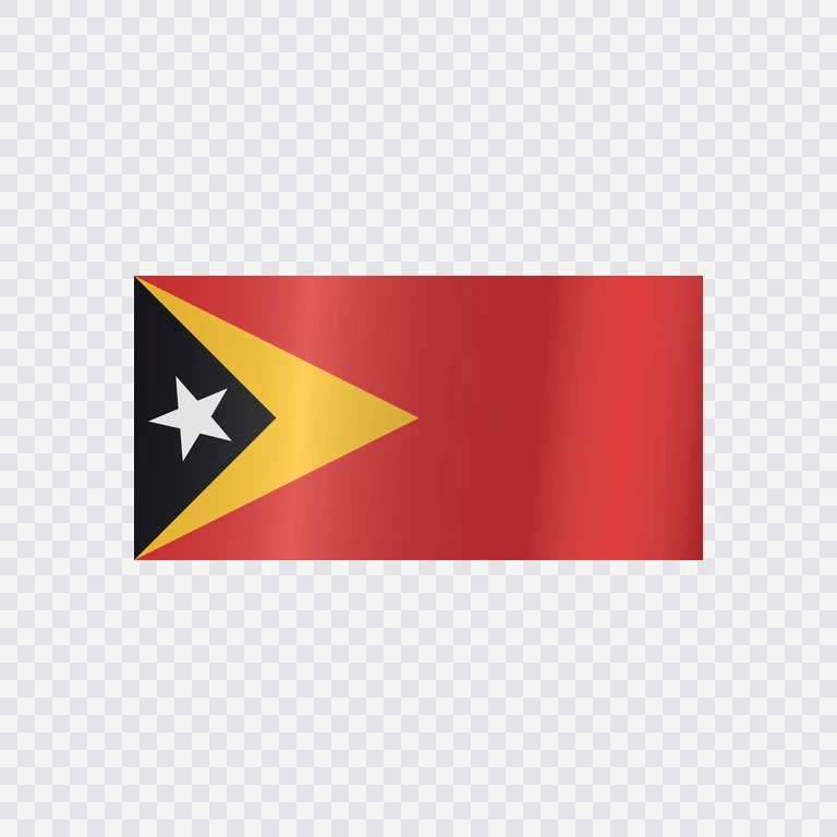 Timor-Leste waving flag