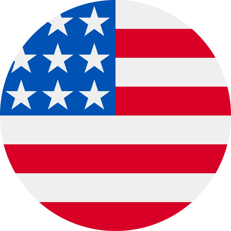 United States Minor Outlying Islands circle flag icon
