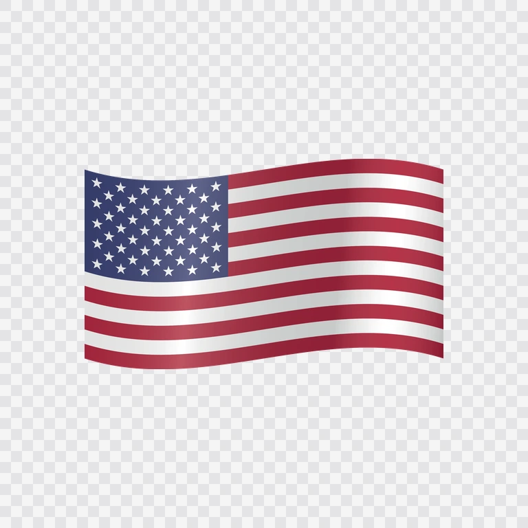 United States waving flag