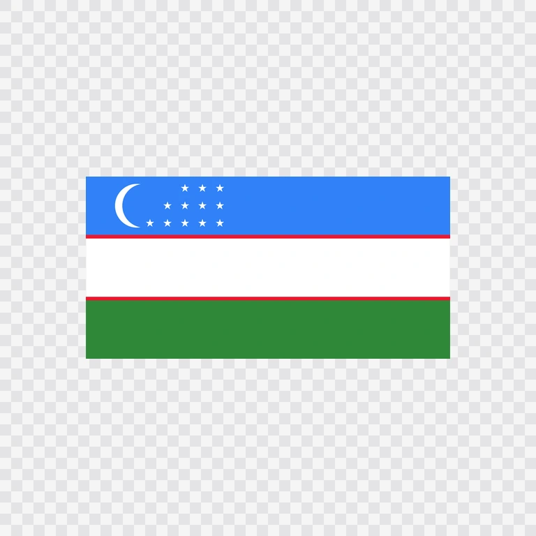Uzbekistan original flag
