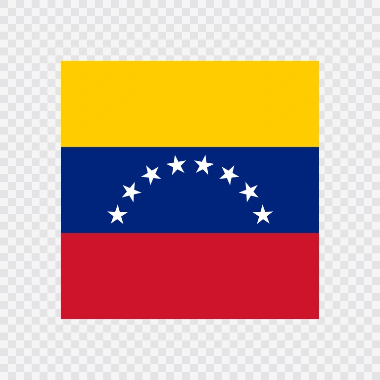 Venezuela square flag icon